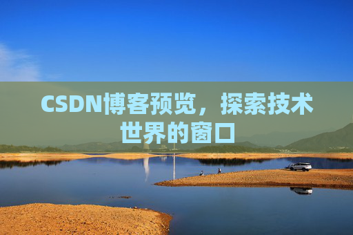 CSDN博客预览，探索技术世界的窗口
